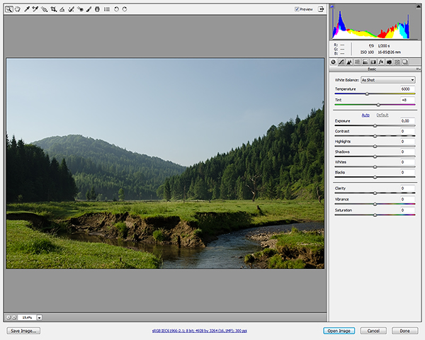 Adobe Camera Raw 7.1  For Windows